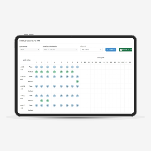 FIXPRO โปรแกรมซ่อมบำรุง CMMS บริหารจัดการทรัพย์สินสำหรับองค์กร